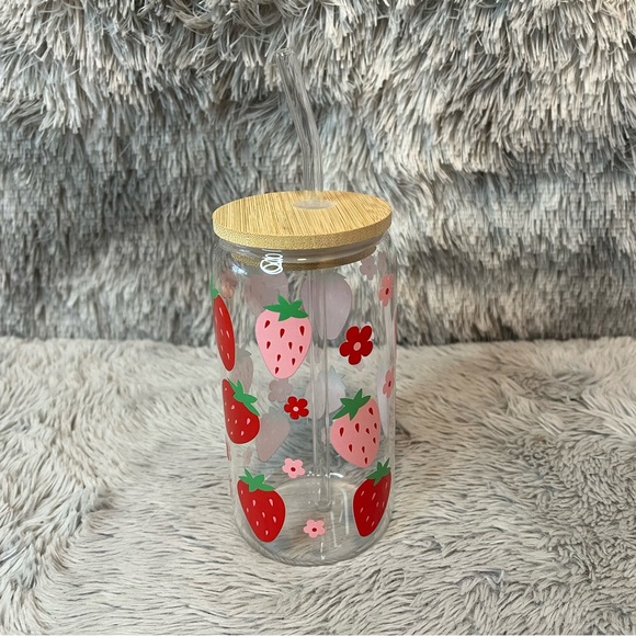 Strawberry Tote and Tumbler Gift Set - Picture 5 of 7